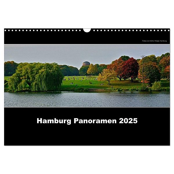 Hamburg Panoramen 2025 (Wandkalender 2025 DIN A3 quer), CALVENDO Monatskalender, Calvendo, Hamburg, Fotos © Mirko Weigt