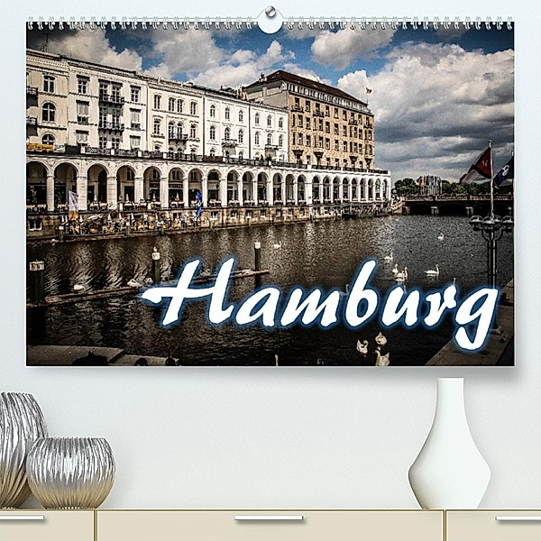 Hamburg (Premium, hochwertiger DIN A2 Wandkalender 2023, Kunstdruck in Hochglanz), Oliver Pinkoss Photostorys