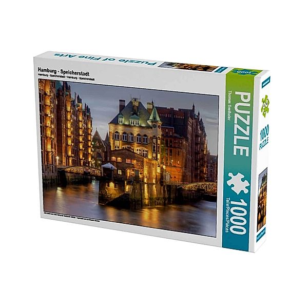 Calvendo Puzzle Hamburg - Speicherstadt (Puzzle), Thomas Seethaler