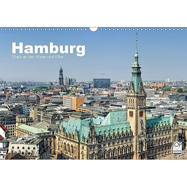 Hamburg Stadt an der Alster und Elbe (Wandkalender 2020 DIN A3 quer), Andreas Voigt