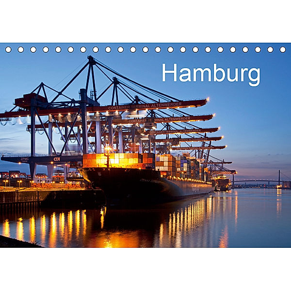 Hamburg (Tischkalender 2019 DIN A5 quer), Siegfried Kuttig