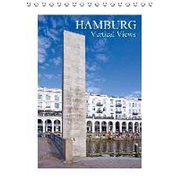 HAMBURG - Vertical Views (CH - Version) (Tischkalender 2016 DIN A5 hoch), Melanie Viola