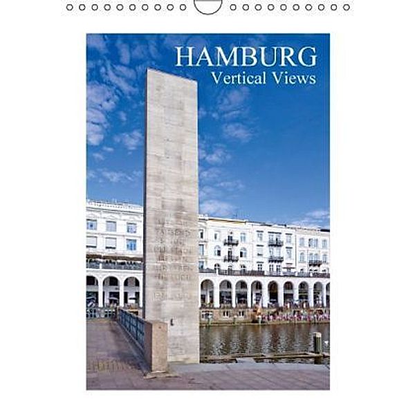 HAMBURG - Vertical Views (CH - Version) (Wandkalender 2016 DIN A4 hoch), Melanie Viola