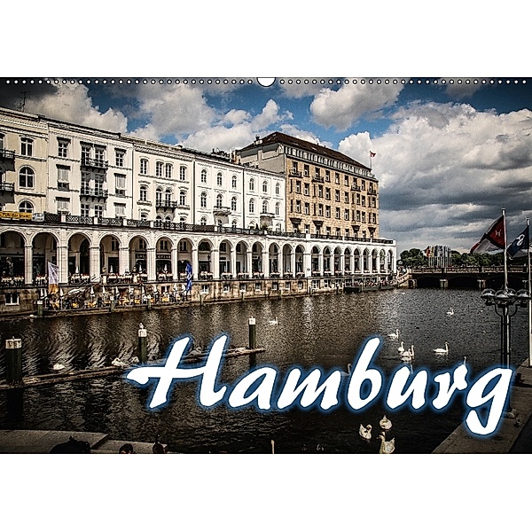 Hamburg (Wandkalender 2018 DIN A2 quer), Oliver Pinkoss