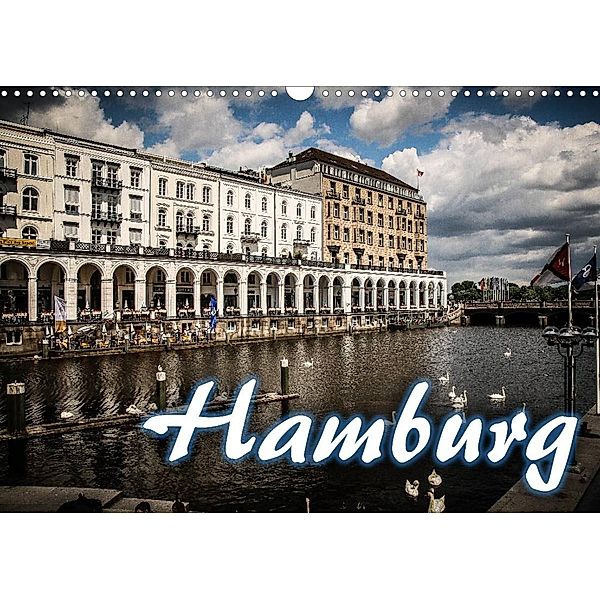 Hamburg (Wandkalender 2023 DIN A3 quer), Oliver Pinkoss Photostorys