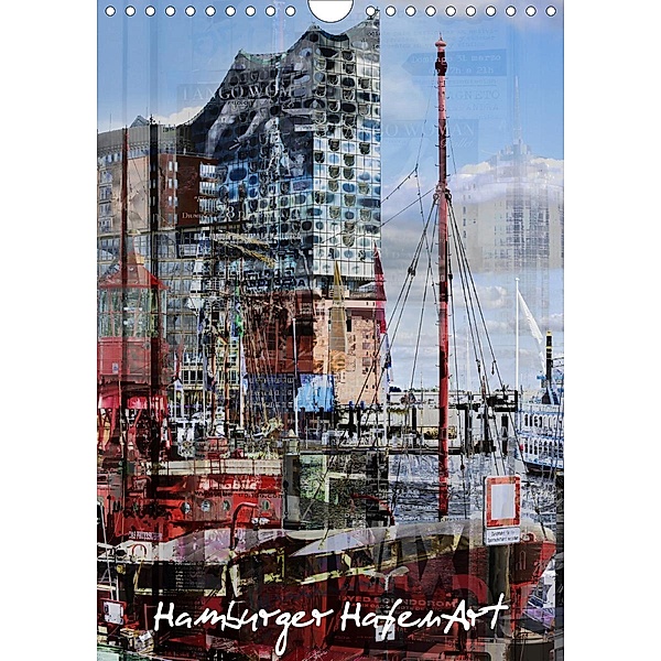 Hamburger HafenArt (Wandkalender 2021 DIN A4 hoch), Karsten Jordan