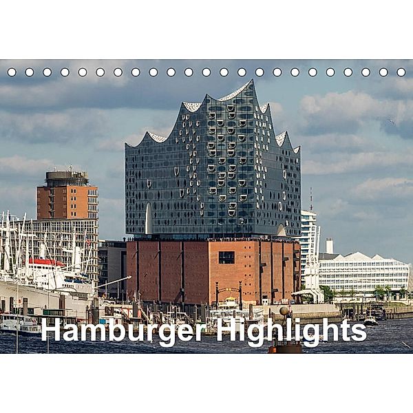 Hamburger Highlights (Tischkalender 2023 DIN A5 quer), Thomas Seethaler