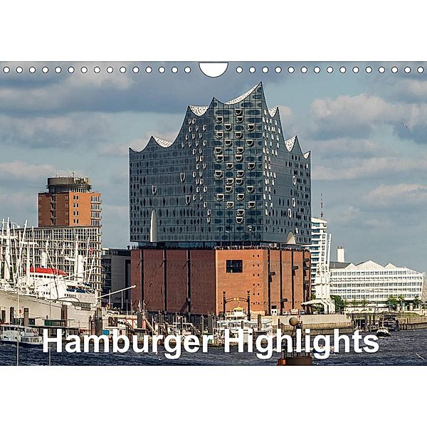 Hamburger Highlights (Wandkalender 2023 DIN A4 quer), Thomas Seethaler