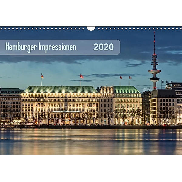 Hamburger Impressionen 2020 (Wandkalender 2020 DIN A3 quer), Klaus Kolfenbach