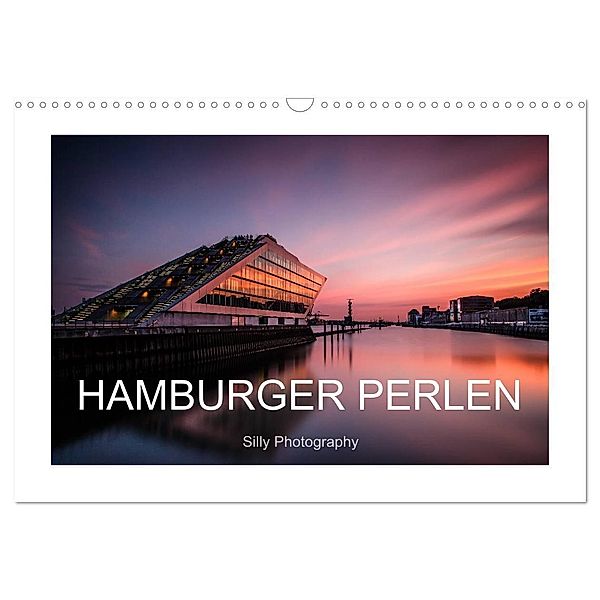 Hamburger Perlen (Wandkalender 2024 DIN A3 quer), CALVENDO Monatskalender, Silly Photography