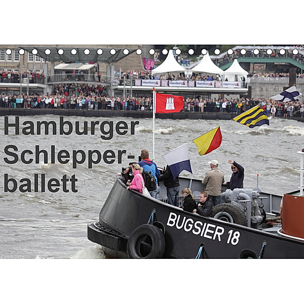 Hamburger Schlepperballett (Tischkalender 2019 DIN A5 quer), Marc Heiligenstein