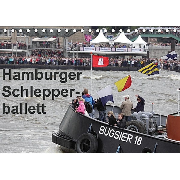 Hamburger Schlepperballett (Tischkalender 2021 DIN A5 quer), Marc Heiligenstein