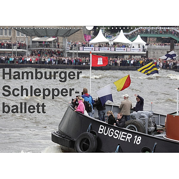 Hamburger Schlepperballett (Wandkalender 2019 DIN A3 quer), Marc Heiligenstein