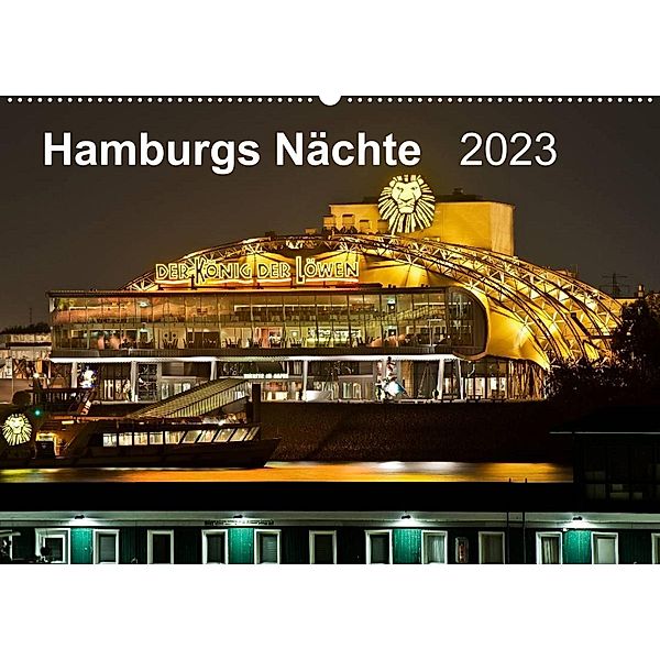 Hamburgs Nächte (Wandkalender 2023 DIN A2 quer), Rolf Heymanns