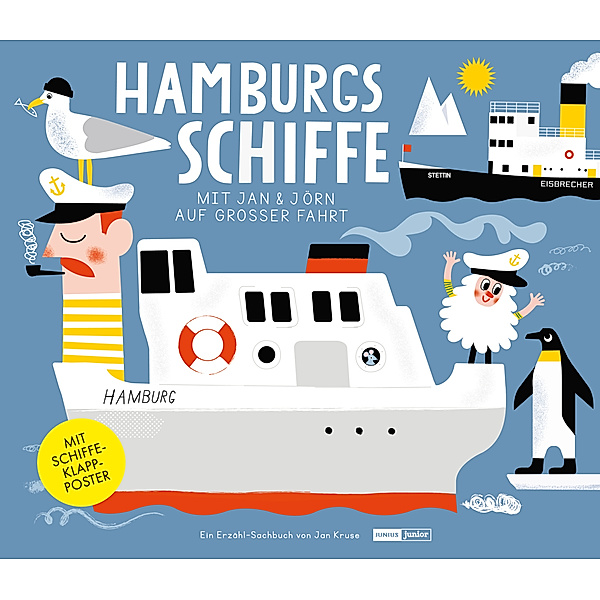 Hamburgs Schiffe, m. Poster, Jan Kruse