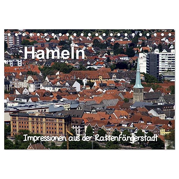 Hameln (Tischkalender 2024 DIN A5 quer), CALVENDO Monatskalender, Martina Berg