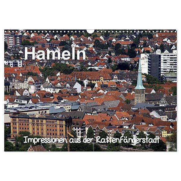 Hameln (Wandkalender 2024 DIN A3 quer), CALVENDO Monatskalender, Martina Berg