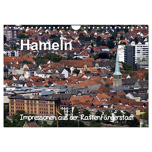 Hameln (Wandkalender 2024 DIN A4 quer), CALVENDO Monatskalender, Martina Berg