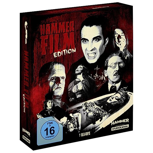 Hammer Film Edition BLU-RAY Box, Christopher Lee, Peter Cushing