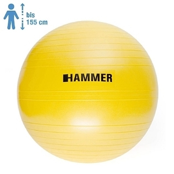 Hammer Gymnastikball, 55 cm Durchmesser, Hammer