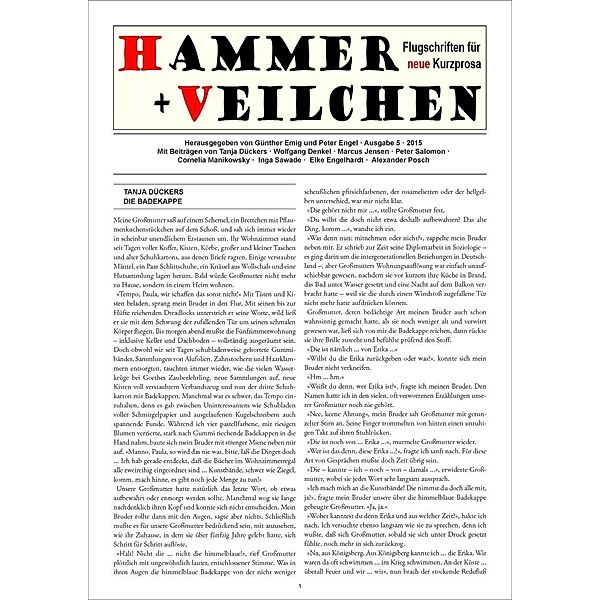 Hammer + Veilchen Nr. 5