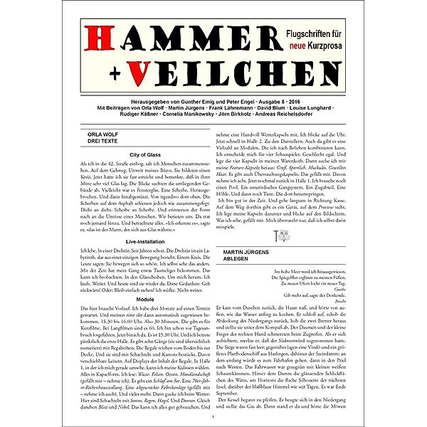 Hammer + Veilchen Nr. 8