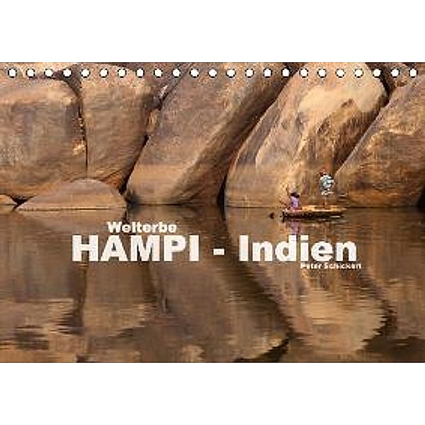 Hampi - Indien (Tischkalender 2016 DIN A5 quer), Peter Schickert