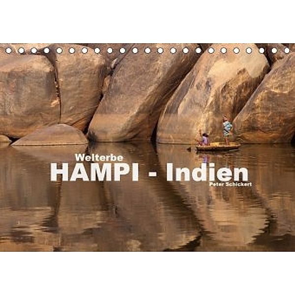 Hampi - Indien (Tischkalender 2020 DIN A5 quer), Peter Schickert