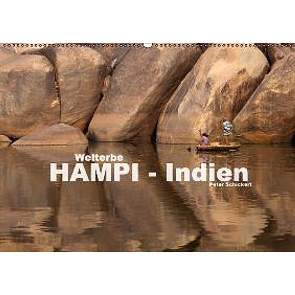 Hampi - Indien (Wandkalender 2016 DIN A2 quer), Peter Schickert