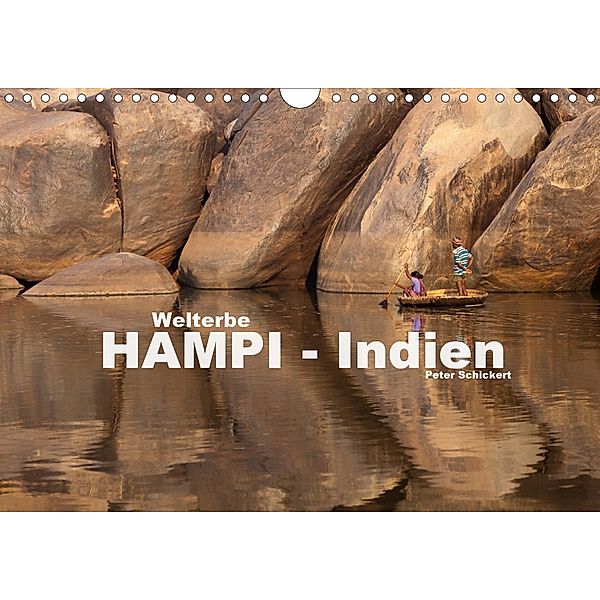 Hampi - Indien (Wandkalender 2020 DIN A4 quer), Peter Schickert