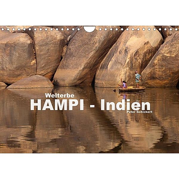 Hampi - Indien (Wandkalender 2023 DIN A4 quer), Peter Schickert