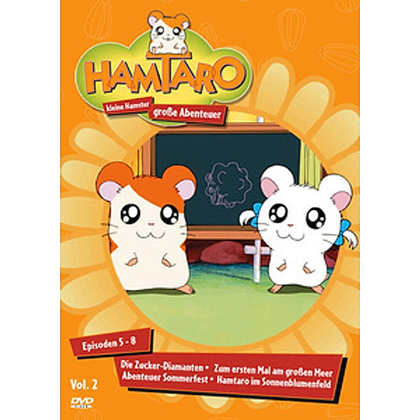 Hamtaro - Kleine Hamster, große Abenteuer DVD 02, Kinderfilm