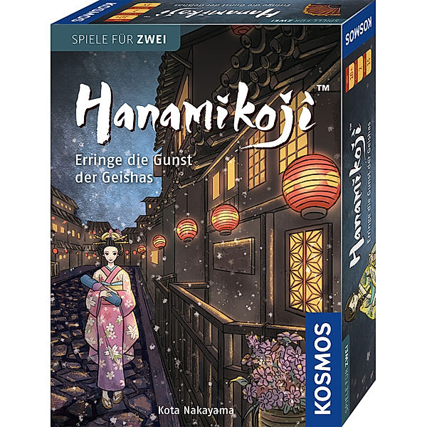 Kosmos Spiele Hanamikoji - Erringe die Gunst der Geishas (Spiel), Kota Nakayama