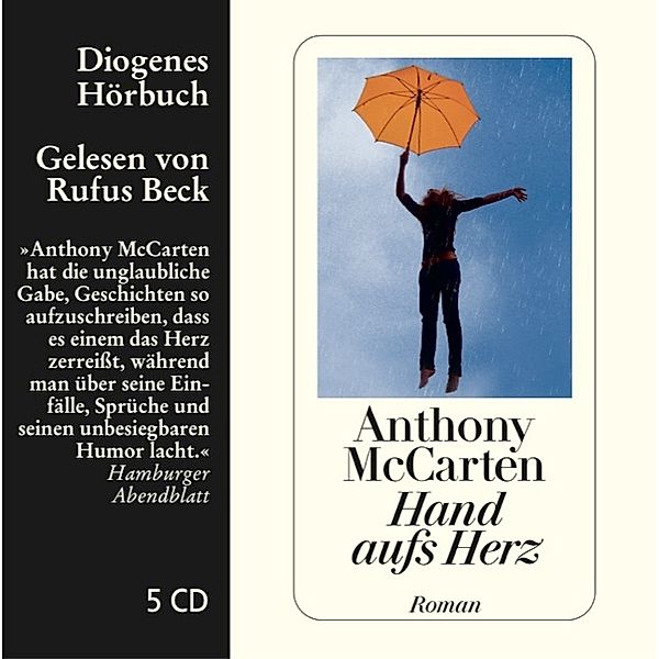 Hand aufs Herz,5 Audio-CD, Anthony McCarten