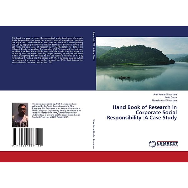 Hand Book of Research in Corporate Social Responsibility :A Case Study, Amit Kumar Srivastava, Anviti Gupta, Akansha Abhi Srivastava