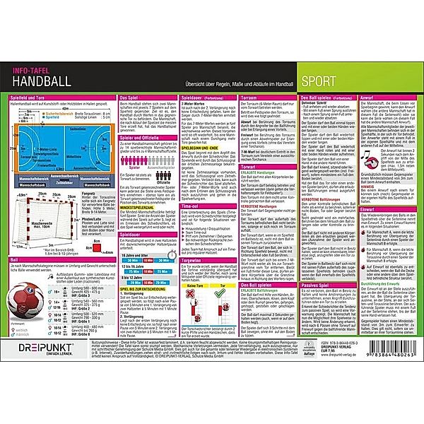 Handball, Info-Tafel, Michael Schulze