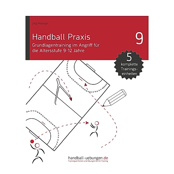 Handball Praxis 9 - Grundlagentraining im Angriff für die Altersstufe 9-12 Jahre, Jörg Madinger