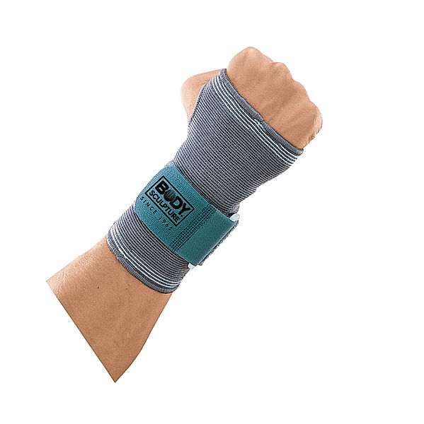 Handbandage elastisch, grau (Größe: L/ XL)