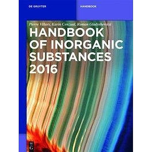Handbook, Pierre Villars, Karin Cenzual, Roman Gladyshevskii