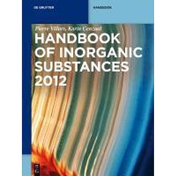 Handbook / De Gruyter Reference, Pierre Villars, Karin Cenzual