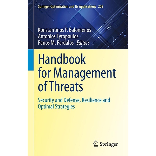 Handbook for Management of Threats / Springer Optimization and Its Applications Bd.205