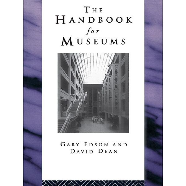 Handbook for Museums, David Dean, Gary Edson