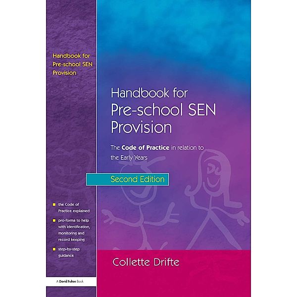 Handbook for Pre-School SEN Provision, Chris Spencer, Kate Schnelling