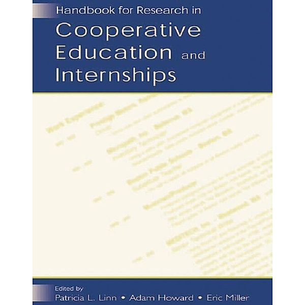 Handbook for Research in Cooperative Education and Internships