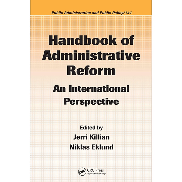Handbook of Administrative Reform