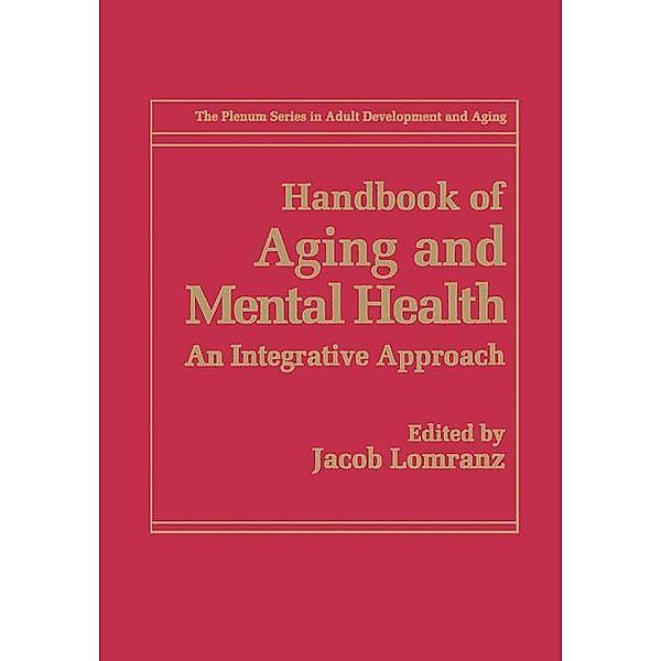 Handbook of Aging and Mental Health