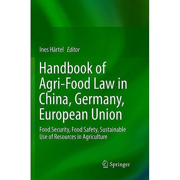 Handbook of Agri-Food Law in China, Germany, European Union