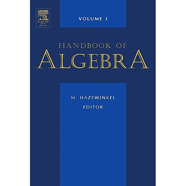 Handbook of Algebra