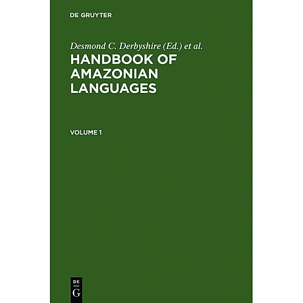 Handbook of Amazonian Languages / Volume 1 / HANDBOOK AMAZONIAN LANGUAGES