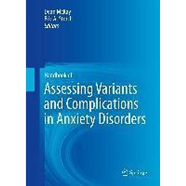 Handbook of Assessing Variants and Complications in Anxiety Disorders